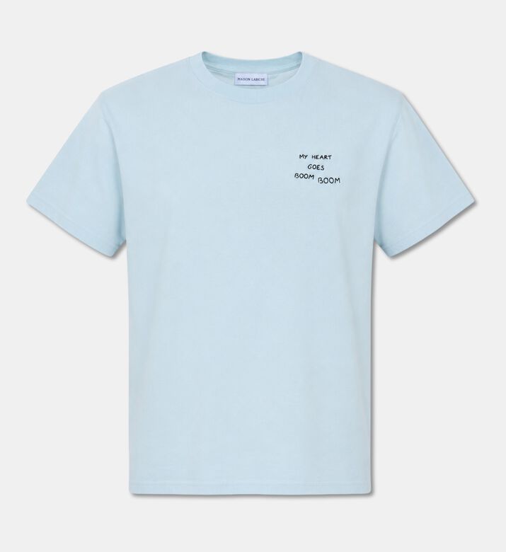 Maison Labiche Organic Cotton Embroidered T-shirt, Packshot View