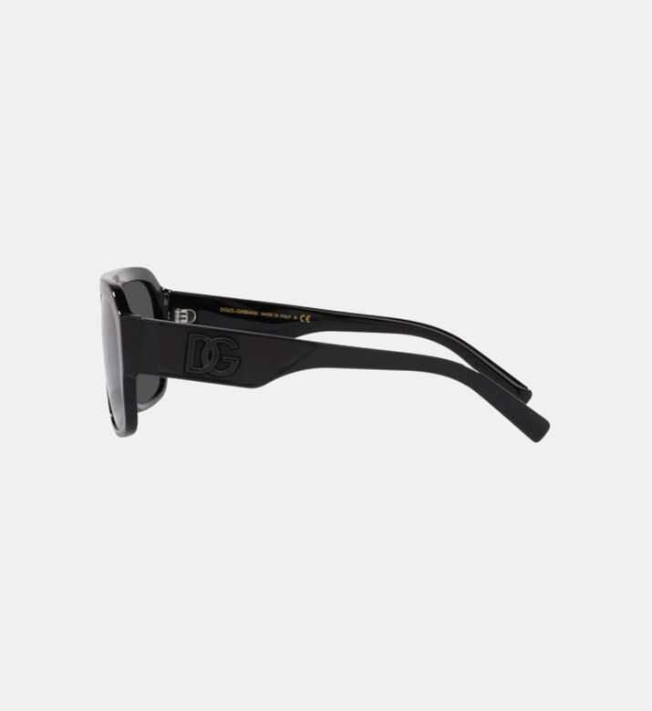 Square Double Bridge Sunglasses 58