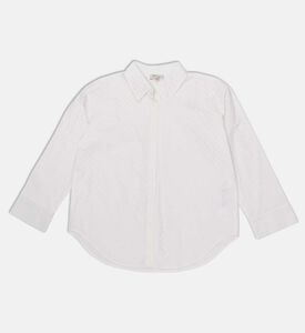 قميص طويل الأكمام بصف أزرار