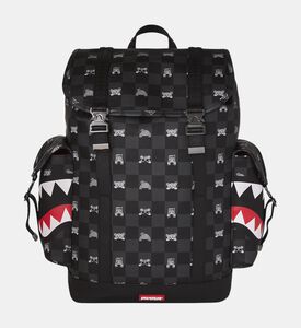 Sprayground Peeking Check Savage Backpack, Packshot View