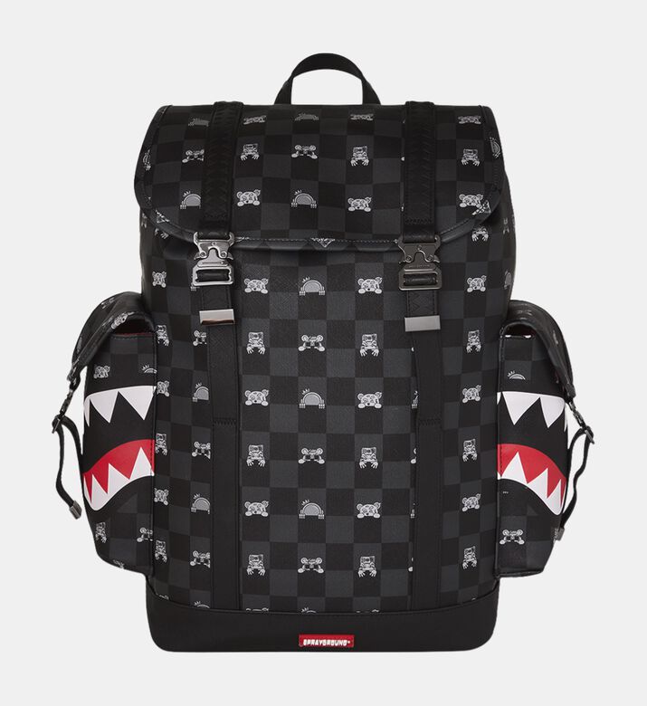 Sprayground Peeking Check Savage Backpack, Packshot View