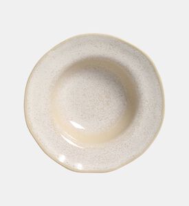 Organic Stoneware Deep Rimmed Plate Organic Stoneware Deep Rimmed Plate