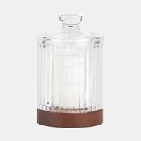 Glass Wood-base Box