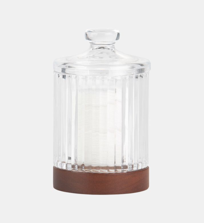 صندوق زجاجي بقاعدة خشبية صندوق زجاجي بقاعدة خشبية