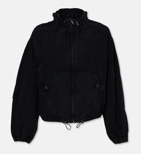 Isabel Marant High-neck Denim Zip Jacket, Packshot View