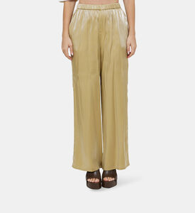 Dorado Wet-effect Palazzo Trousers