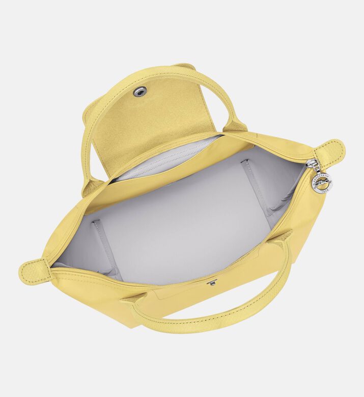 Longchamp Le Pliage One Large Top-handle Bag, Lime, Packshot View