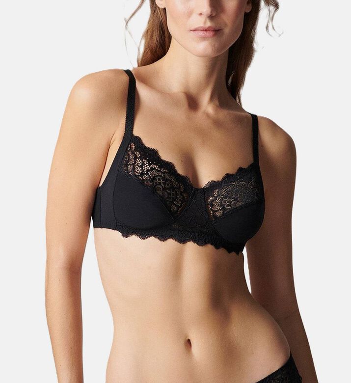Casual V-neck Regular-fit Bra