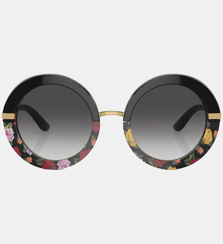 Round Gradient Sunglasses 52