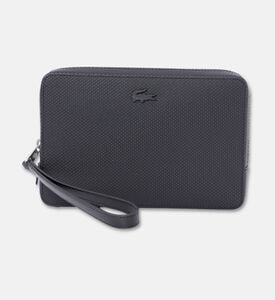 Lacoste Leather Zip Closure Clutch, Packshot View