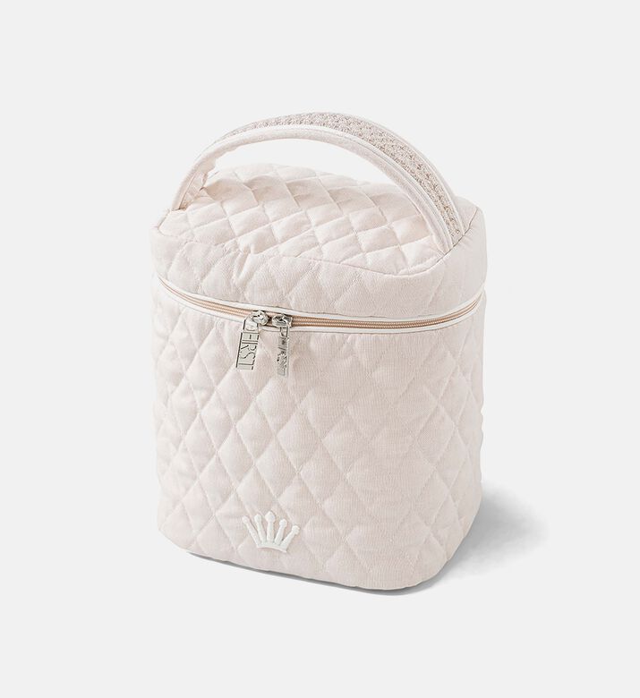 Crown Cylindrical Quilted Care Basket