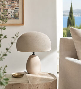 Home Deco and More Kumaar Iron Terracotta Table Lamp, Packshot View