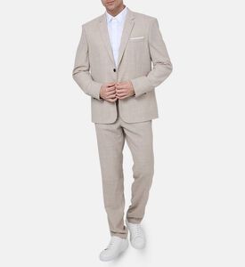 جاكيت بقصة فتحتين بجيب صدر