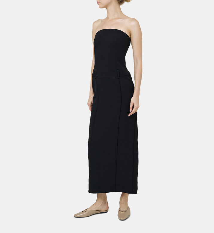 Triomphe Tailored Strapless Maxi Dress