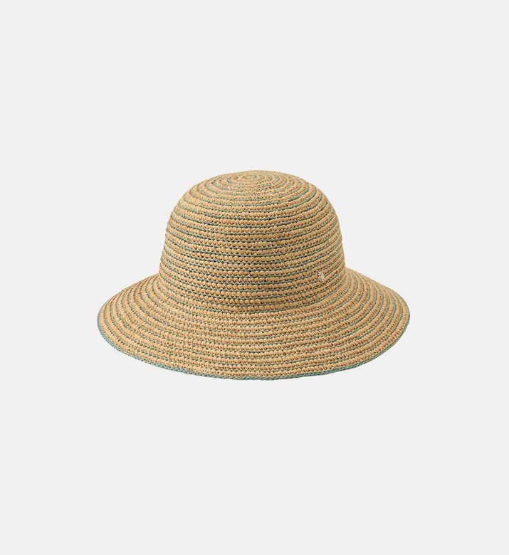 Classic Logo Label Straw Hat