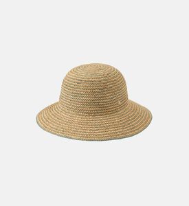 Classic Logo Label Straw Hat Classic Logo Label Straw Hat