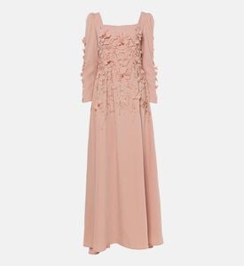 Floral-embellished Maxi Dress Floral-embellished Maxi Dress