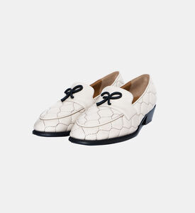 حذاء لوفرز بكعب مبطن