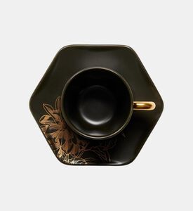 Porcelain Espresso Cup Saucer Set