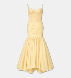 AAVVA Lace Corset Mermaid Midi Dress, Packshot View