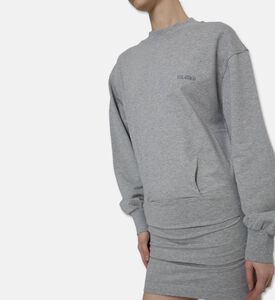 The Attico Melange Mini Dress, Model View