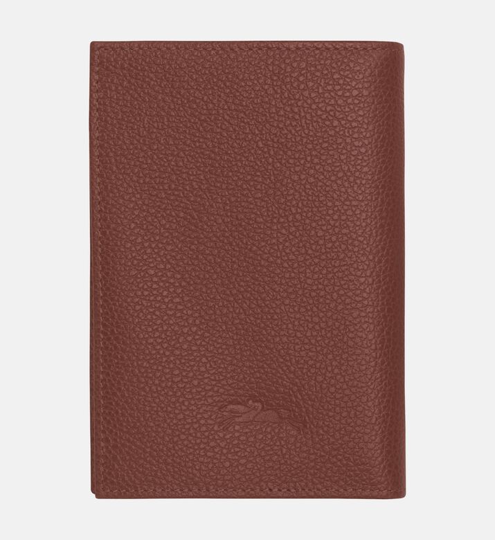 Longchamp Passport Co.foulonne, Brown, Packshot View