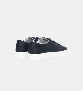 Leather Low-top Lace-up Sneakers
