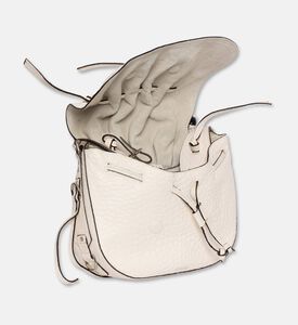 Isabel Marant Bolton Beaded Ruched Shoulder Bag, Beige, Packshot View