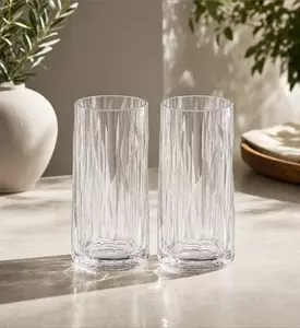 Koziol Geschenk Superglass Highballs Glass 2-piece Set, Model View