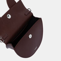 Pretzel Mini Crossbody Leather Bag