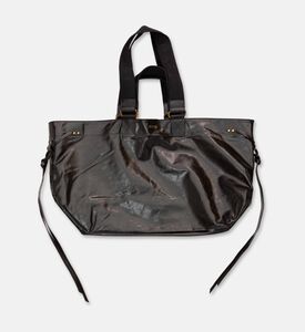 Isabel Marant Wardy Soft Leather Large Tote Bag, Black, Packshot View