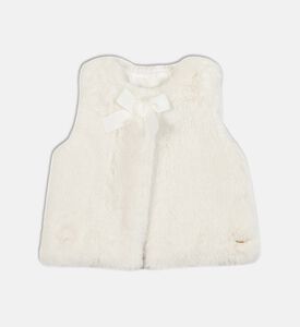 Faux Fur Sleeveless Vest