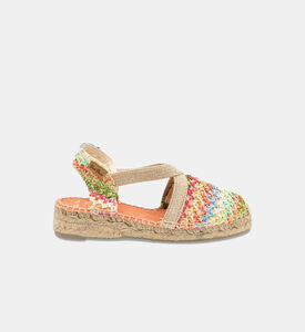 Edita-nz Textile Wedge Espadrilles