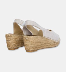 Salvi Shoes Wdg Sndl, White, Eu-37, Packshot View