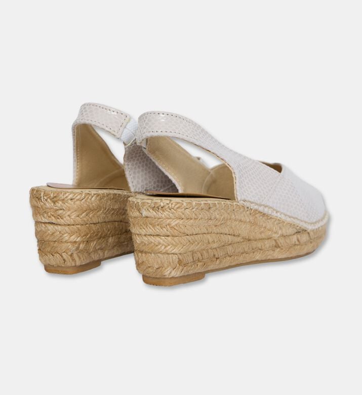 Salvi Shoes Wdg Sndl, White, Eu-37, Packshot View