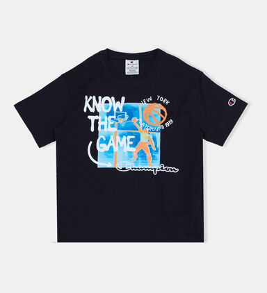 Graphic Print Crewneck T-shirt