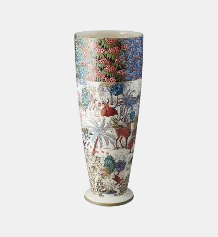 Gien Vase Fuseau Jardin Du Palais, Packshot View