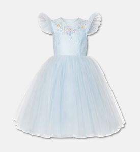 Lelyte Floral-embroidery Sheer Lace Dress, Packshot View