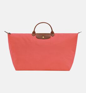 Longchamp Le Pliage Original Medium Top-handle Bag, Dark-red, Packshot View