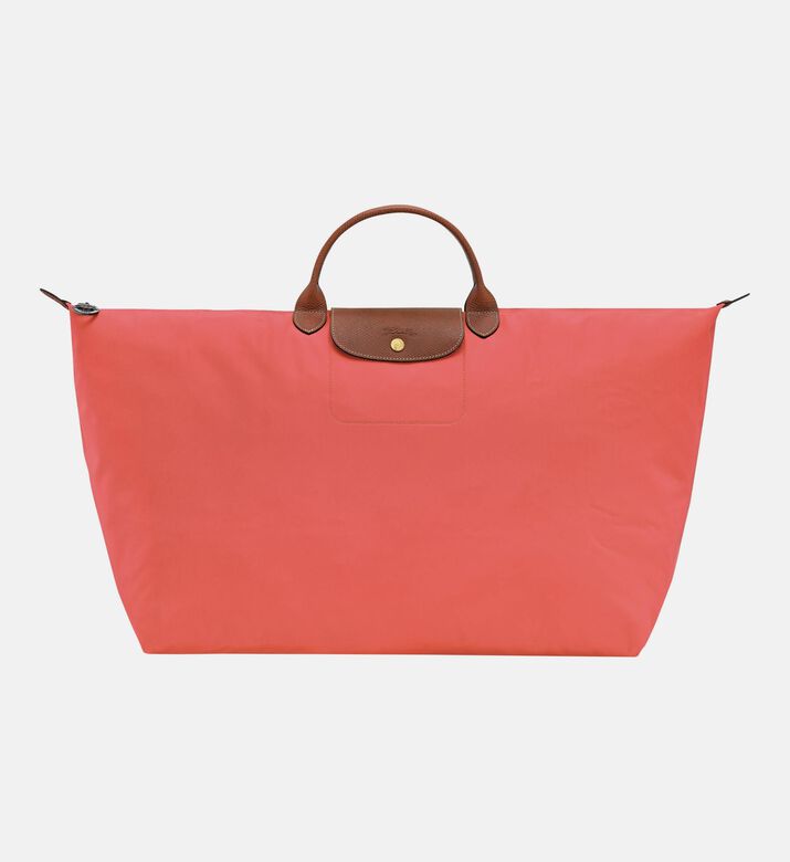 Longchamp Le Pliage Original Medium Top-handle Bag, Dark-red, Packshot View
