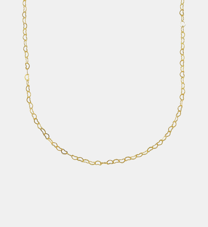 Ottoman Hands Heart Design Chain Necklace, Packshot View