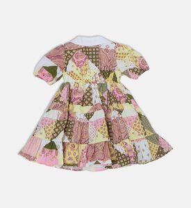 Patchwork Print Dress