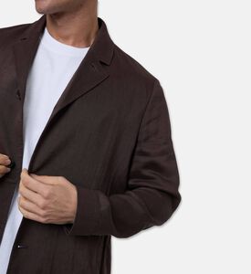 Corneliani Patch Pockets Straight-cut Overshirt, Model View