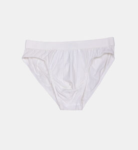 قميص قطن مزين بشعار على الخصر