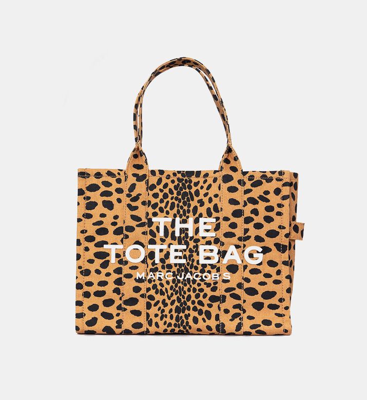 The Cheetah Canvas Large Tote Bag
