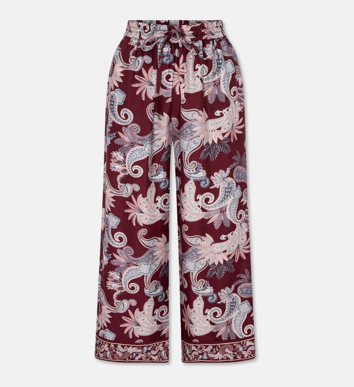 Carter and White Aurora Printed Wide-leg Trousers, Packshot View
