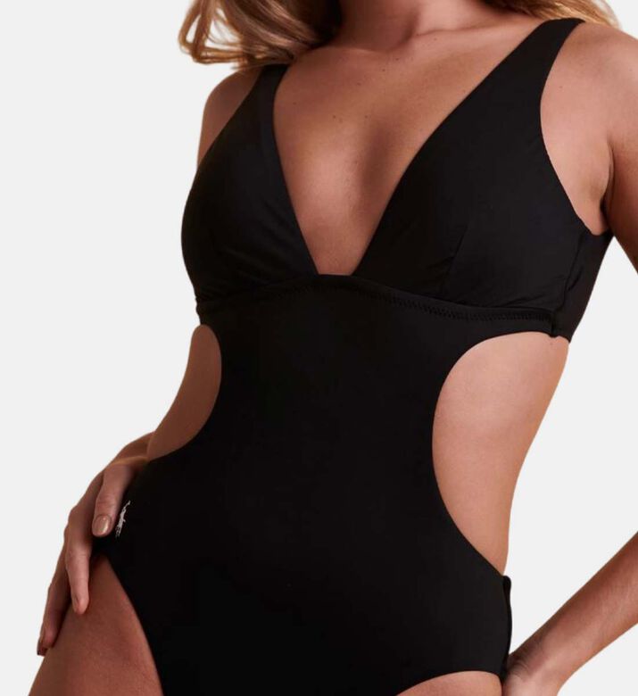 Cut-out Open Back One-piece Swimsuit