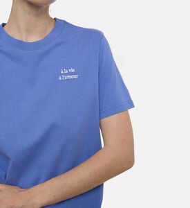 Maison Labiche Popincourt Embroidered Love T-shirt, Model View