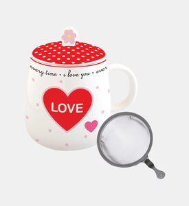 Red Heart Dual-tone 2-piece Infuser Set