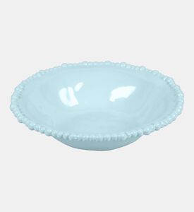 Pearl Embellished Soup Plate